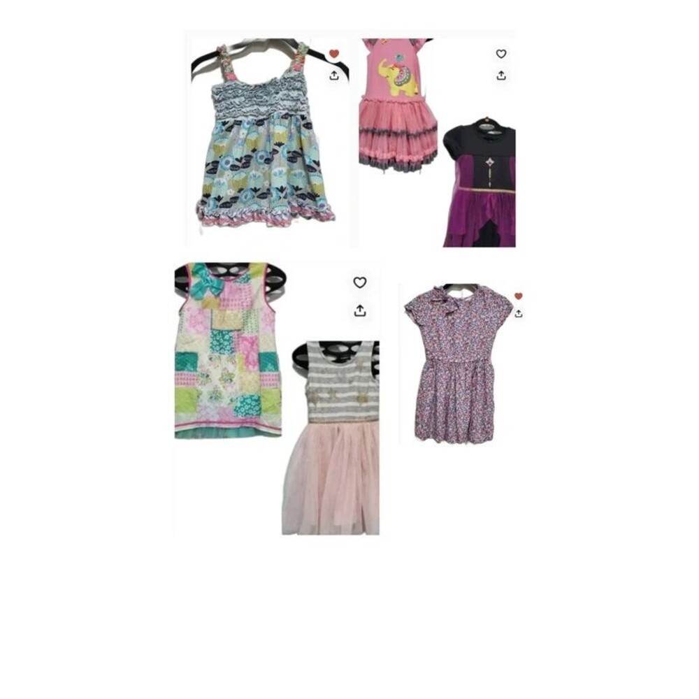 Bundle of 6 Dresses Size 4 and 5